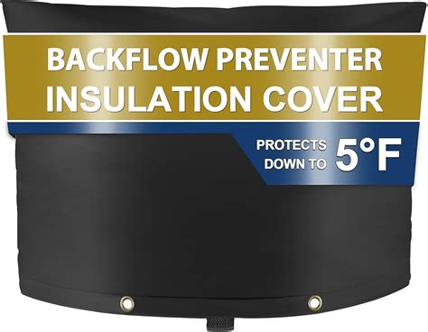 backflow insulation cover