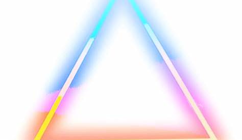Background And Light Triangle Png 2018 View Download Hd Blue Glow Shape Cool
