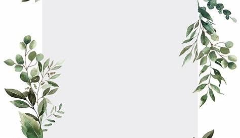 Creative Flowers Green Plants Floral Border Background Wallpaper Image