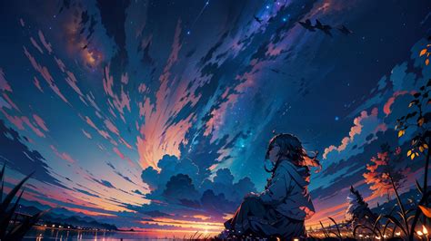 background anime