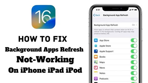 Why Background App Refresh Not Working and How to Fix It - Troubleshooting Guide