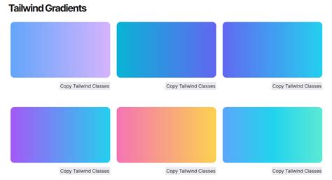 background gradient tailwind