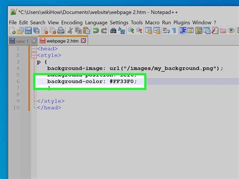 background image html