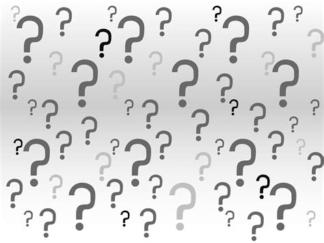 background question marks
