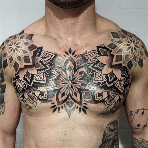 Background Tattoo Ideas Chest