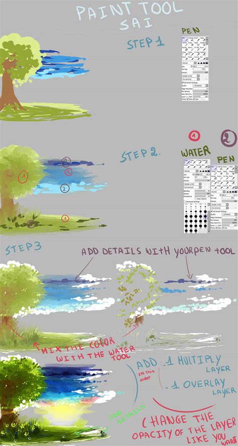Learn How to Create Stunning Backgrounds with SAI - A Step-by-Step Tutorial