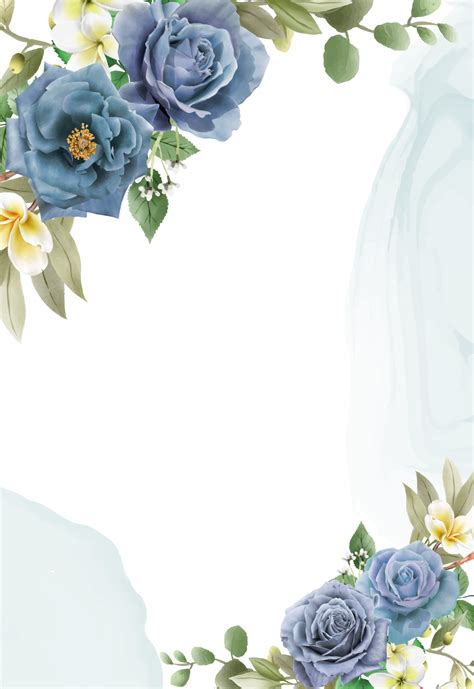 Background Wedding Card Flower