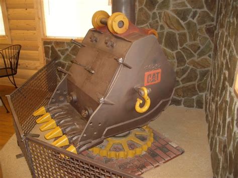 Backhoe Bucket Fire Pit