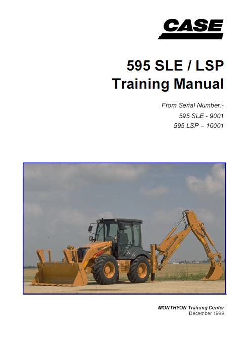 Backhoe Training Manual Pdf