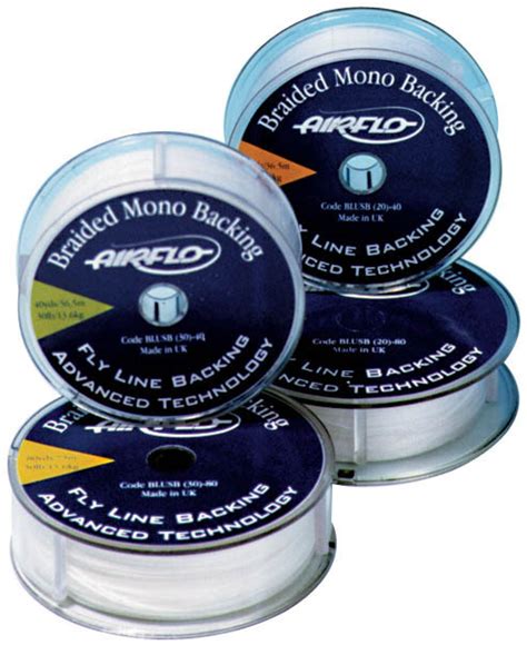 Backing Braided Line With Mono