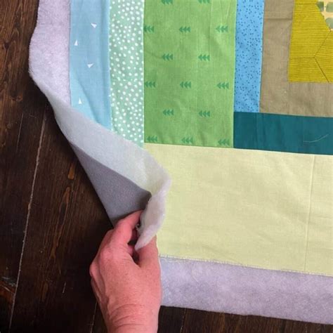 Backing Quilt With Fleece