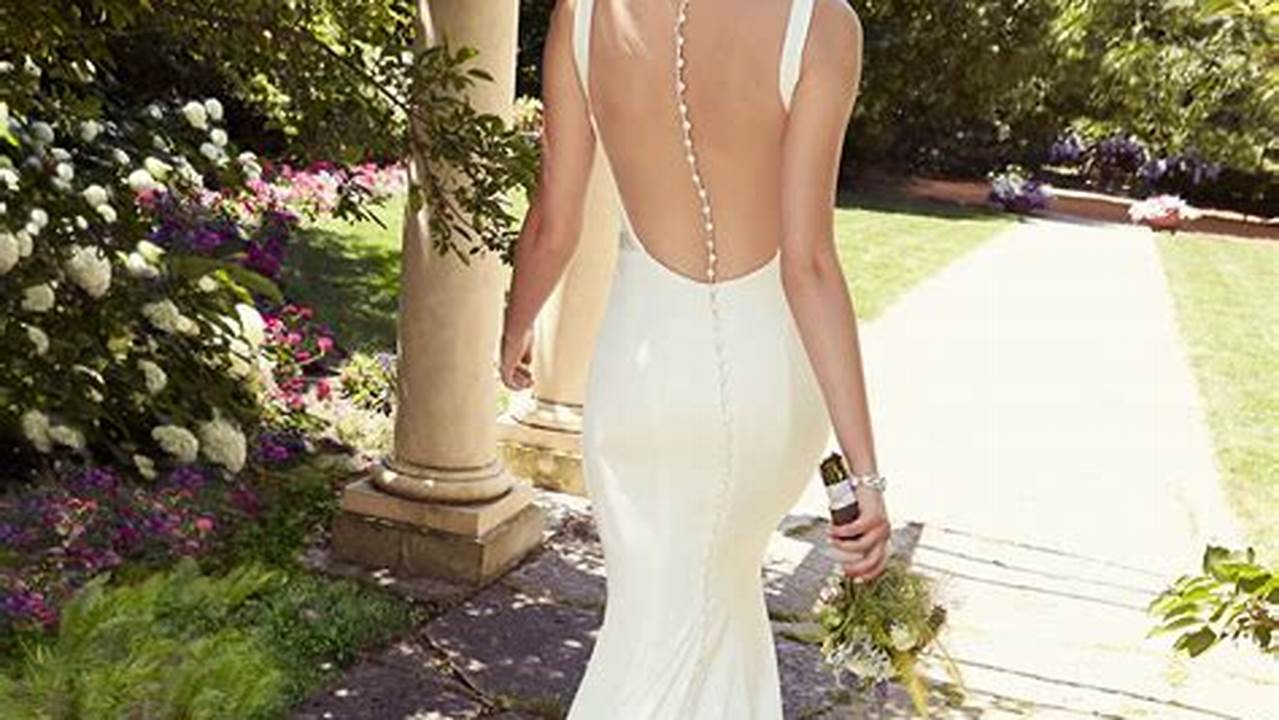 Discover the Allure: A Guide to Backless Wedding Dresses