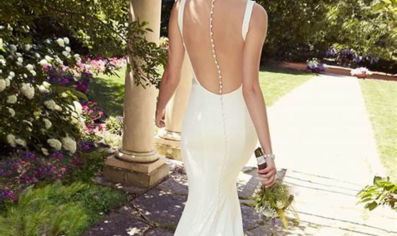 Discover the Allure: A Guide to Backless Wedding Dresses