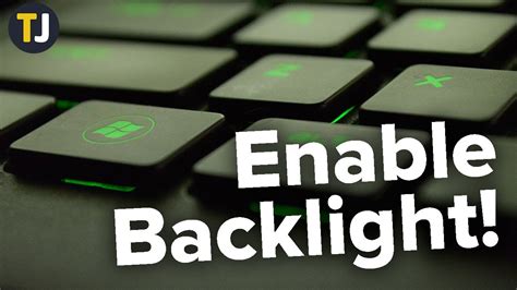 Backlit Keyboard Enable