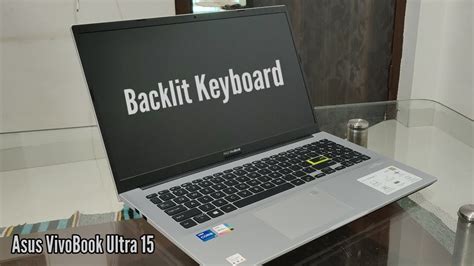 backlit keyboard settings asus vivobook 15