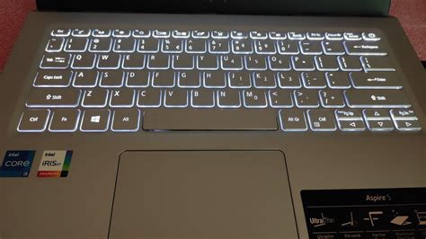 backlit keyboard on acer aspire 5