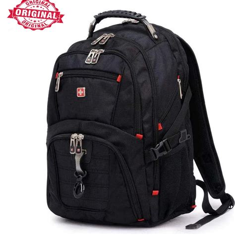 Backpack Brand With Red Cross