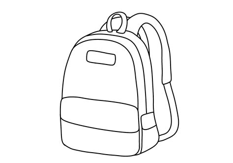Backpack Drawing Open