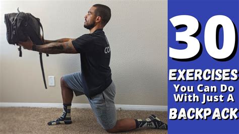 Backpack Exercises