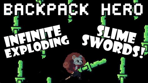 Backpack Hero Slime Sword
