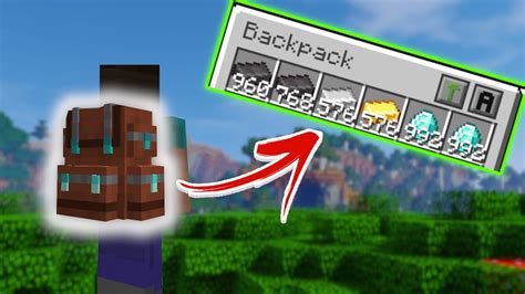 Backpack In Minecraft 1.18