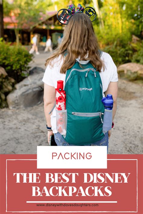 Backpack Into Disney World