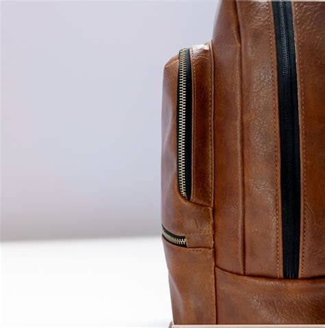 Backpack Leather Look