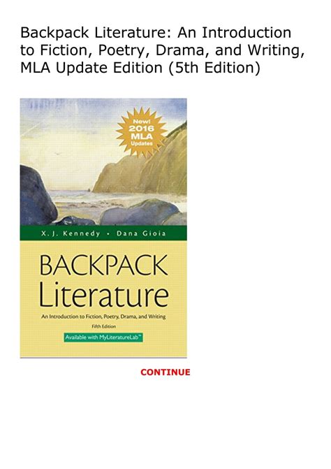 Incredible Backpack Literature 5Th Edition Trending