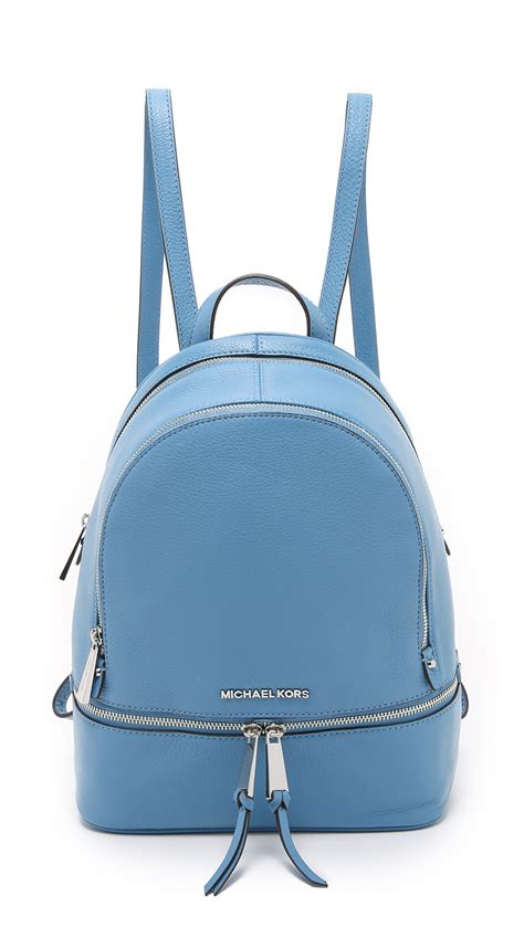 Backpack Purse Blue