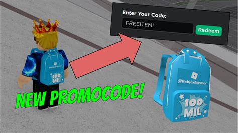 Backpack Roblox Codes 2021