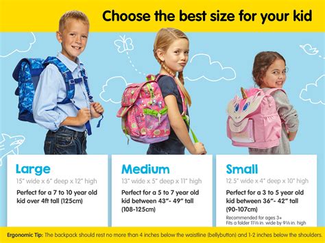 Backpack Size For 10 Year Old