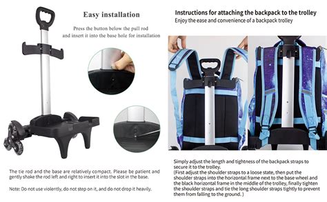 Backpack Trolley Cart