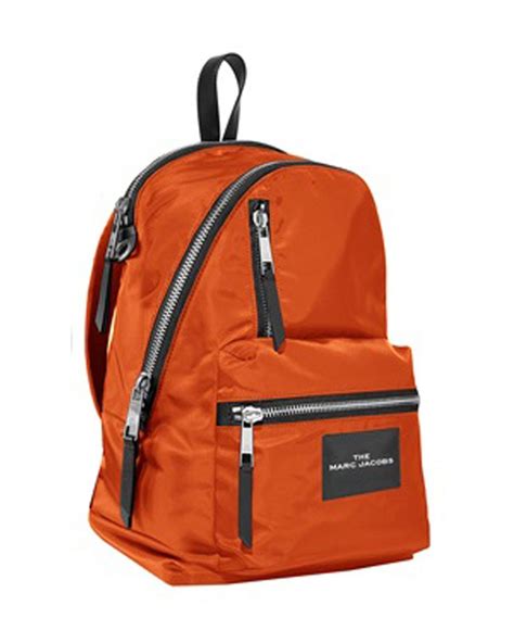Backpack With Zipper At The Back