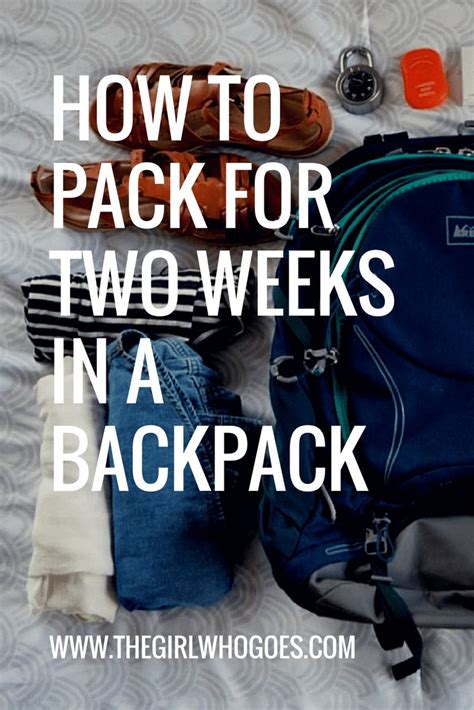 Backpacking Backpack For 2 Weeks