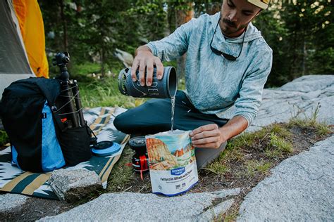 Backpacking Camping Dinner