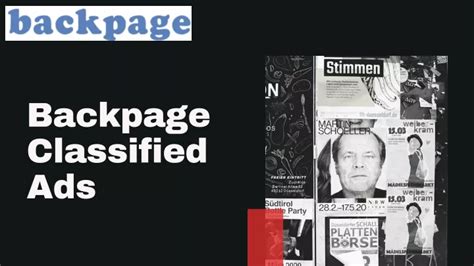 backpage classified
