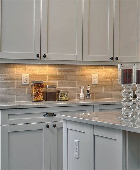 Famous Backsplash Tile For Gray Cabinets References