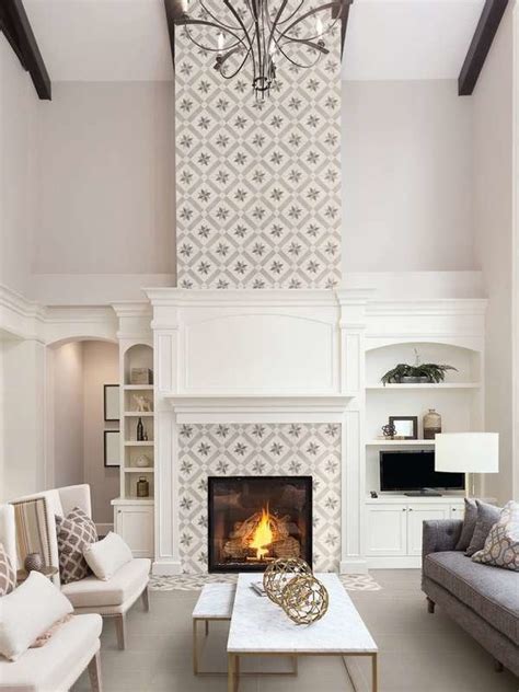 List Of Backsplash Tile On Fireplace References