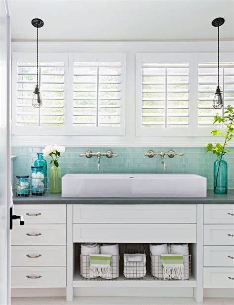 Backsplash For Vessel Sink