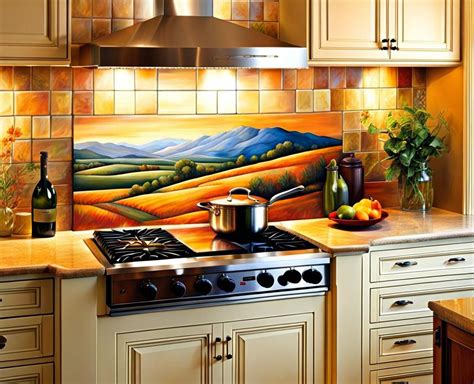 Backsplash Murals For Kitchen