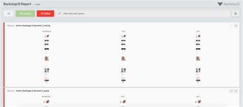 Backstopjs Documentation