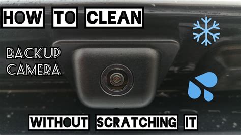 Backup Camera Lens Polish
