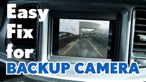 Backup Camera Sensor Not Working