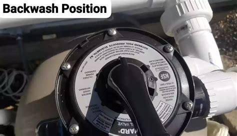 Backwash Hayward De Pool Filter