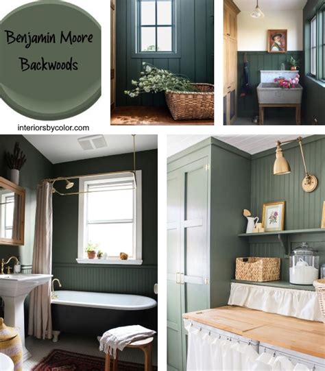 Backwoods Benjamin Moore Color Range