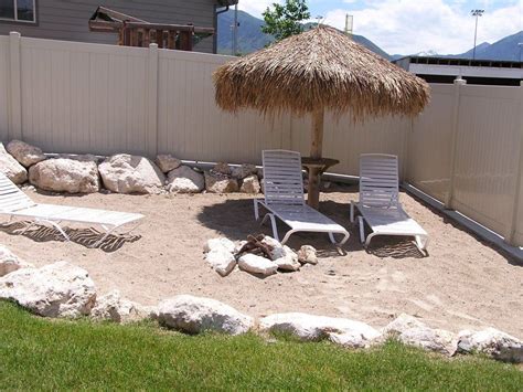 Backyard Beach Sand Ideas Home Design Ideas
