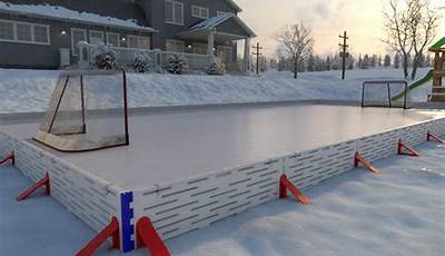 Backyard Hockey Rink Ideas
