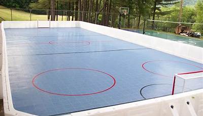 Backyard Ice Rink Boards