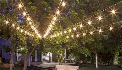 Backyard Lights Ideas