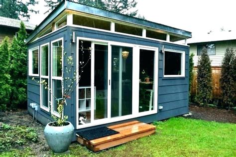 Backyard Shed Office You Would Love To Go To Work WooHome